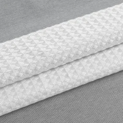 Madison Park Spa Waffle  With 3m Treatment Shower Curtain