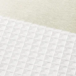 Madison Park Spa Waffle  With 3m Treatment Shower Curtain
