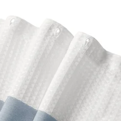 Madison Park Spa Waffle  With 3m Treatment Shower Curtain