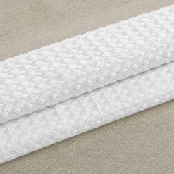 Madison Park Spa Waffle  With 3m Treatment Shower Curtain
