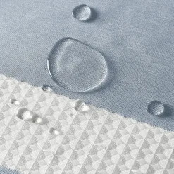 Madison Park Spa Waffle  With 3m Treatment Shower Curtain