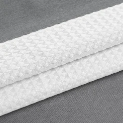 Madison Park Spa Waffle  With 3m Treatment Shower Curtain