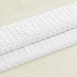 Madison Park Spa Waffle  With 3m Treatment Shower Curtain