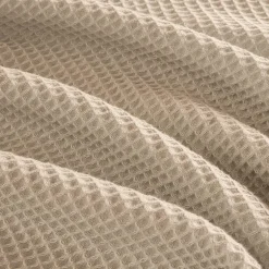 Madison Park Waffle Weave Cotton Lightweight Blanket