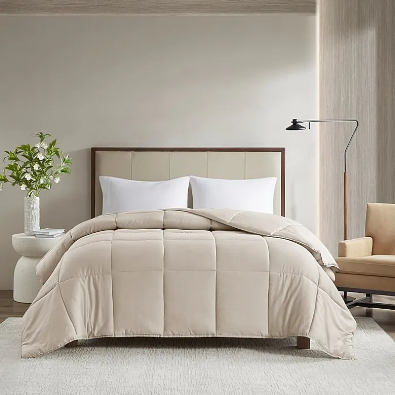 Madison Park Wingate 300 Thread Count Cotton Percale Luxury Down Alternative Comforter