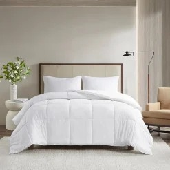 Madison Park Wingate 300 Thread Count Cotton Percale Luxury Down Alternative Comforter