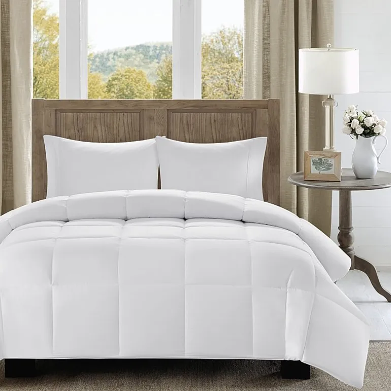 Madison Park Wingate 300 Thread Count Cotton Percale Luxury Down Alternative Comforter