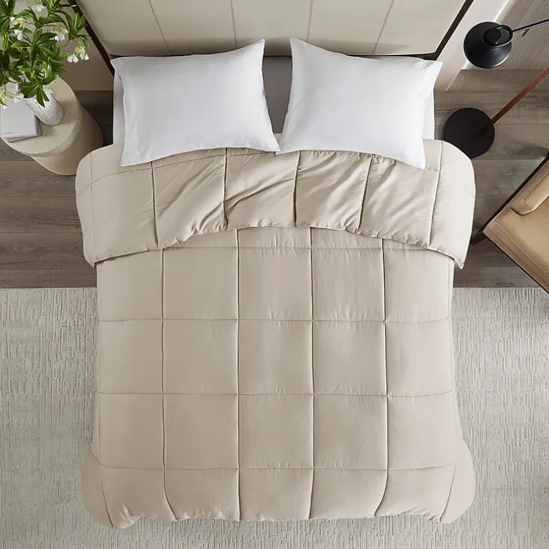 Madison Park Wingate 300 Thread Count Cotton Percale Luxury Down Alternative Comforter
