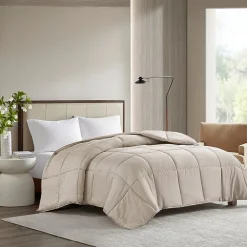 Madison Park Wingate 300 Thread Count Cotton Percale Luxury Down Alternative Comforter