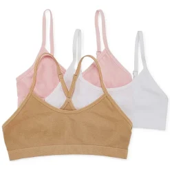 Maidenform Big Kid Girls Multi-Pack 3-pc. Bralette J4378