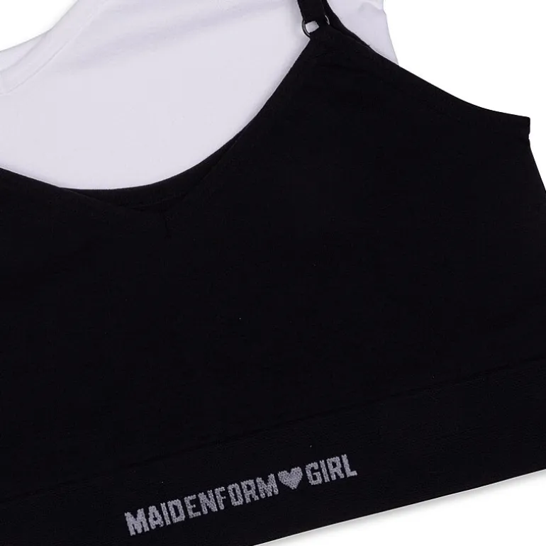 Maidenform Big Kid Girls Seamless Multi-Pack 2-pc. Bralette Rj4324-As1