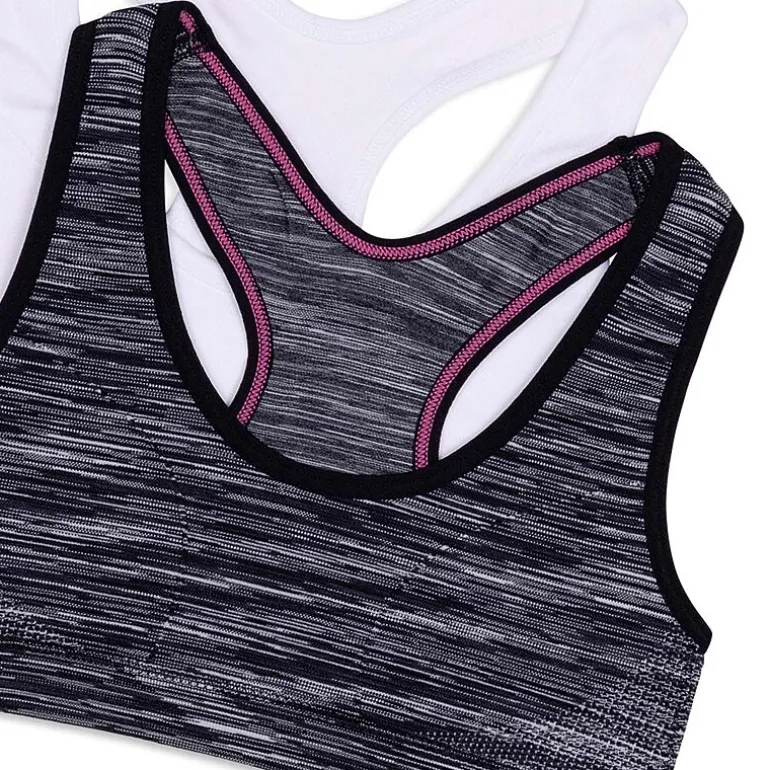 Maidenform Big Kid Girls Seamless Light Support 2-pc. Sports Sports Bra Rj4348-Atc