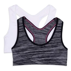 Maidenform Big Kid Girls Seamless Light Support 2-pc. Sports Sports Bra Rj4348-Atc