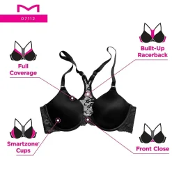 Maidenform® One Fab Fit Full-Coverage Racerback Front Closure Underwire Bra 07112