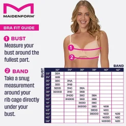 Maidenform® One Fab Fit Full-Coverage Racerback Front Closure Underwire Bra 07112
