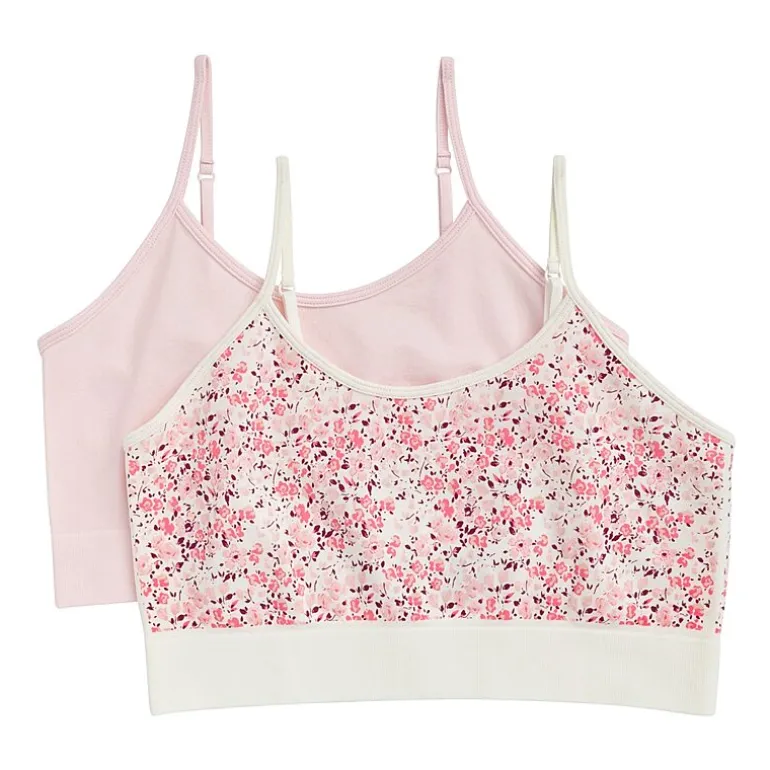 Maidenform Plus Little & Big Kid Girls Seamless Light Support 2-pc. Bralette Rj2307s