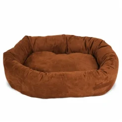 Majestic Pet Suede Bagel Pet Bed