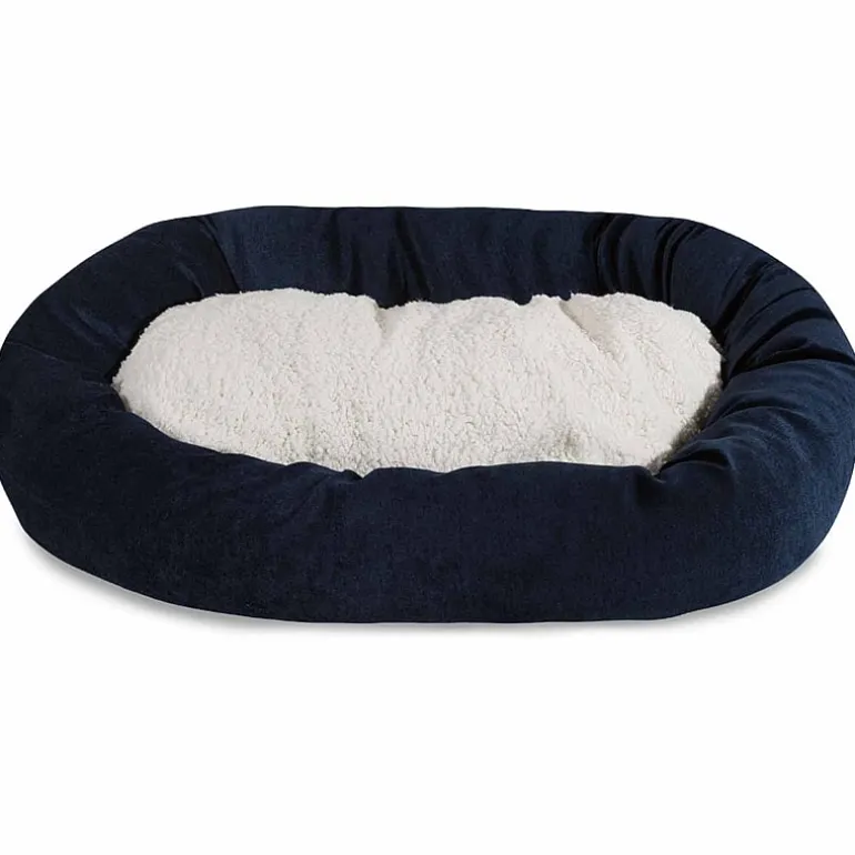 Majestic Pet Villa Collection Sherpa Bagel Pet Bed