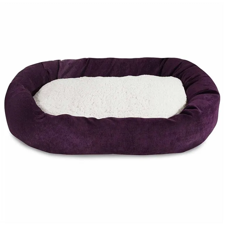 Majestic Pet Villa Collection Sherpa Bagel Pet Bed