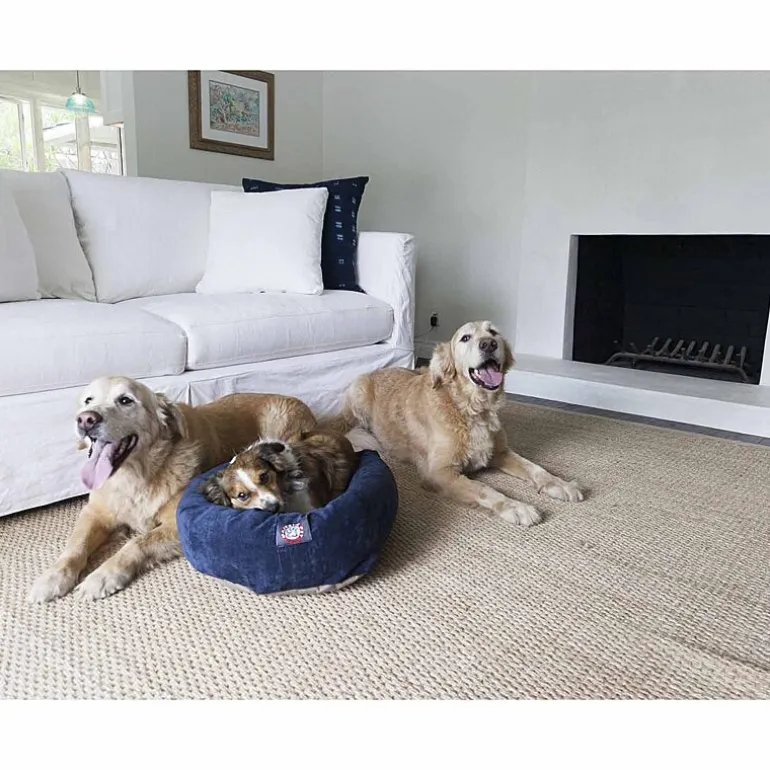 Majestic Pet Villa Collection Sherpa Bagel Pet Bed