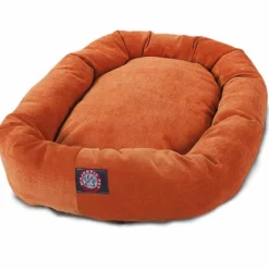 Majestic Pet Villa Collection Micro-Velvet Bagel Pet Bed