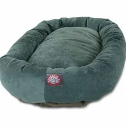 Majestic Pet Villa Collection Micro-Velvet Bagel Pet Bed