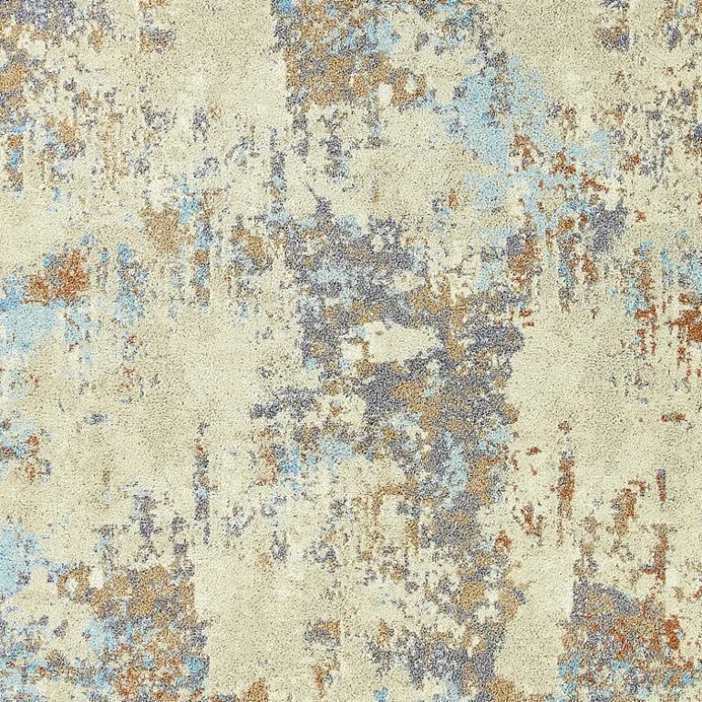 Maples Abstract Stone Rectangular Indoor Accent Rug