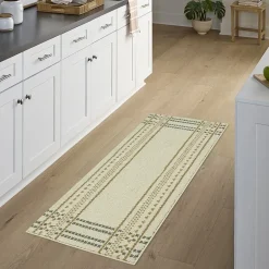 Maples Border Plaid Indoor Rectangular Runner