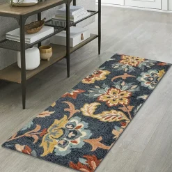 Maples Jacobean Floral Indoor Rectangular Runner