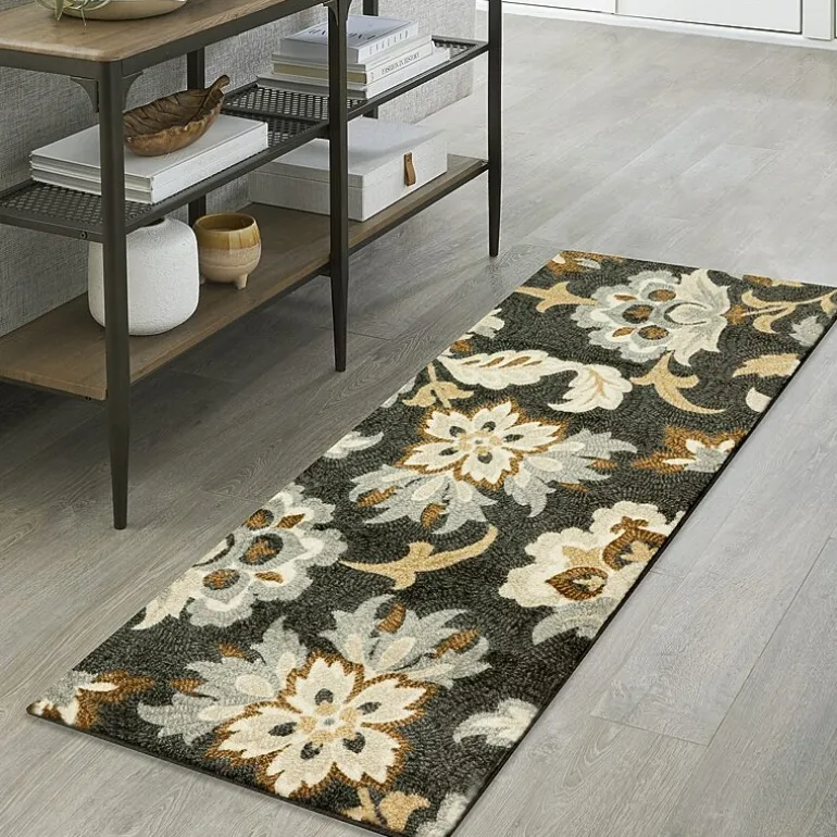 Maples Jacobean Floral Indoor Rectangular Runner