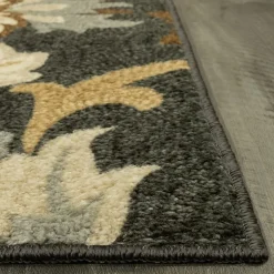 Maples Jacobean Floral Indoor Rectangular Runner