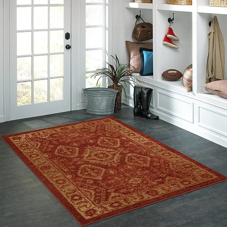Maples Nora Bordered Indoor Rectangular Area Rug