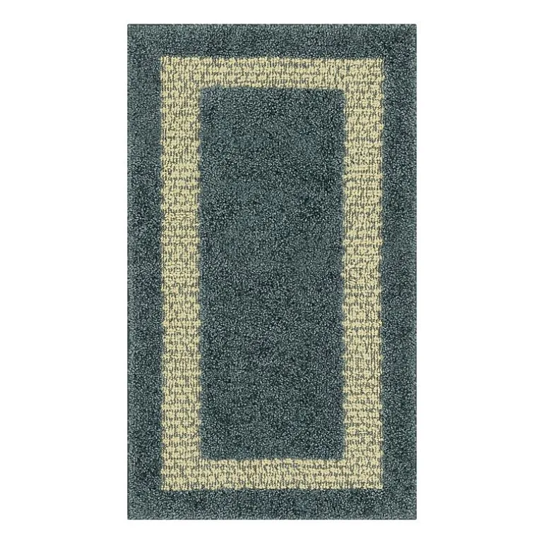 Maples Solid Cut and Loop Indoor Rectangular Accent Rug