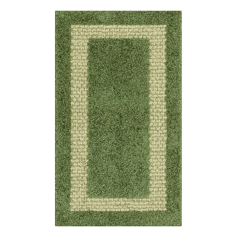 Maples Solid Cut and Loop Indoor Rectangular Accent Rug