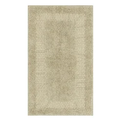 Maples Solid Cut and Loop Indoor Rectangular Accent Rug