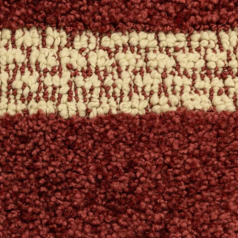 Maples Solid Cut and Loop Indoor Rectangular Accent Rug