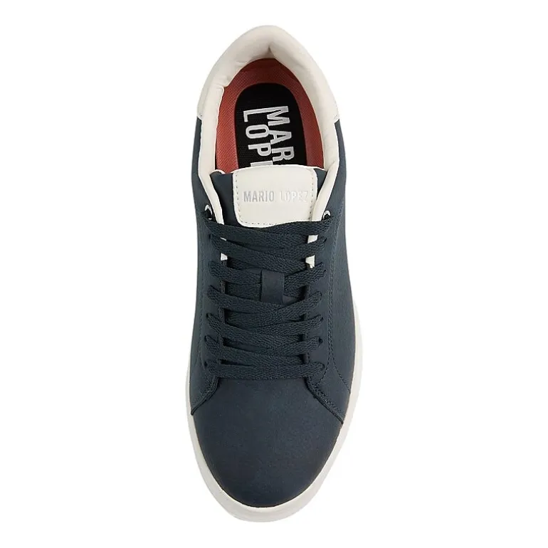 Mario Lopez Cruz Mens Round Closed Toe Oxford Shoes