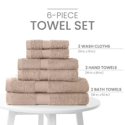 Martex 6-pc. Bath Towel Set