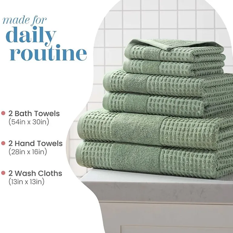 Martex 6-pc. Quick Dry Bath Towel Set