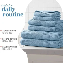 Martex 6-pc. Quick Dry Bath Towel Set
