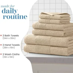 Martex 6-pc. Quick Dry Bath Towel Set