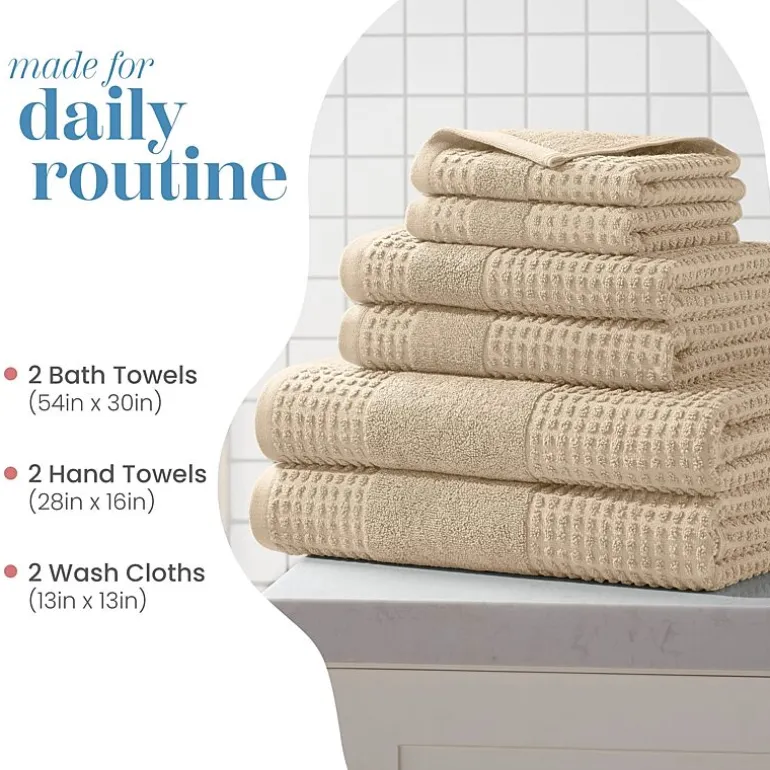 Martex 6-pc. Quick Dry Bath Towel Set
