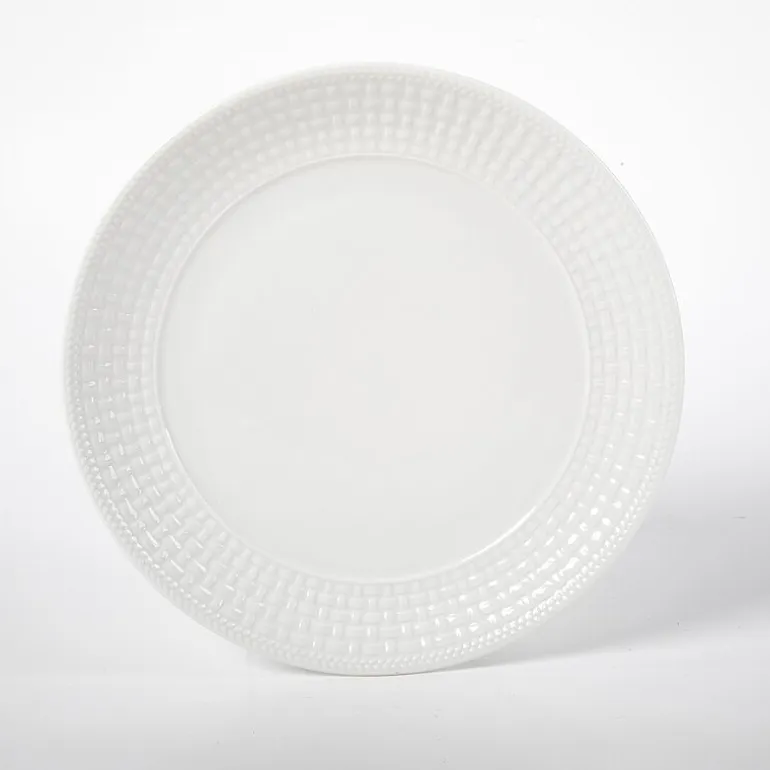 Martha Stewart Basketweave 12-pc. Ceramic Dinnerware Set