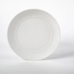 Martha Stewart Basketweave 12-pc. Ceramic Dinnerware Set