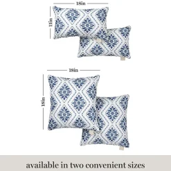 Martha Stewart Becca 2-pc. Rectangular Throw Pillow