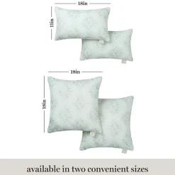 Martha Stewart Becca 2-pc. Rectangular Throw Pillow