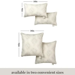 Martha Stewart Becca 2-pc. Rectangular Throw Pillow