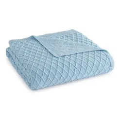 Martha Stewart Bonnie Knit Lightweight Throw