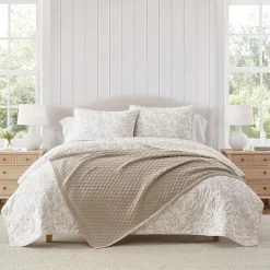 Martha Stewart Bonnie Knit Lightweight Throw