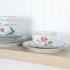 Martha Stewart Botanical Garden 12-pc. Ceramic Dinnerware Set